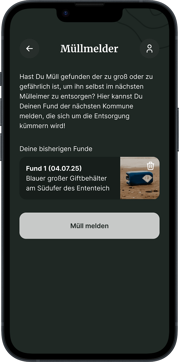 Nebenfunktionen Screen 4